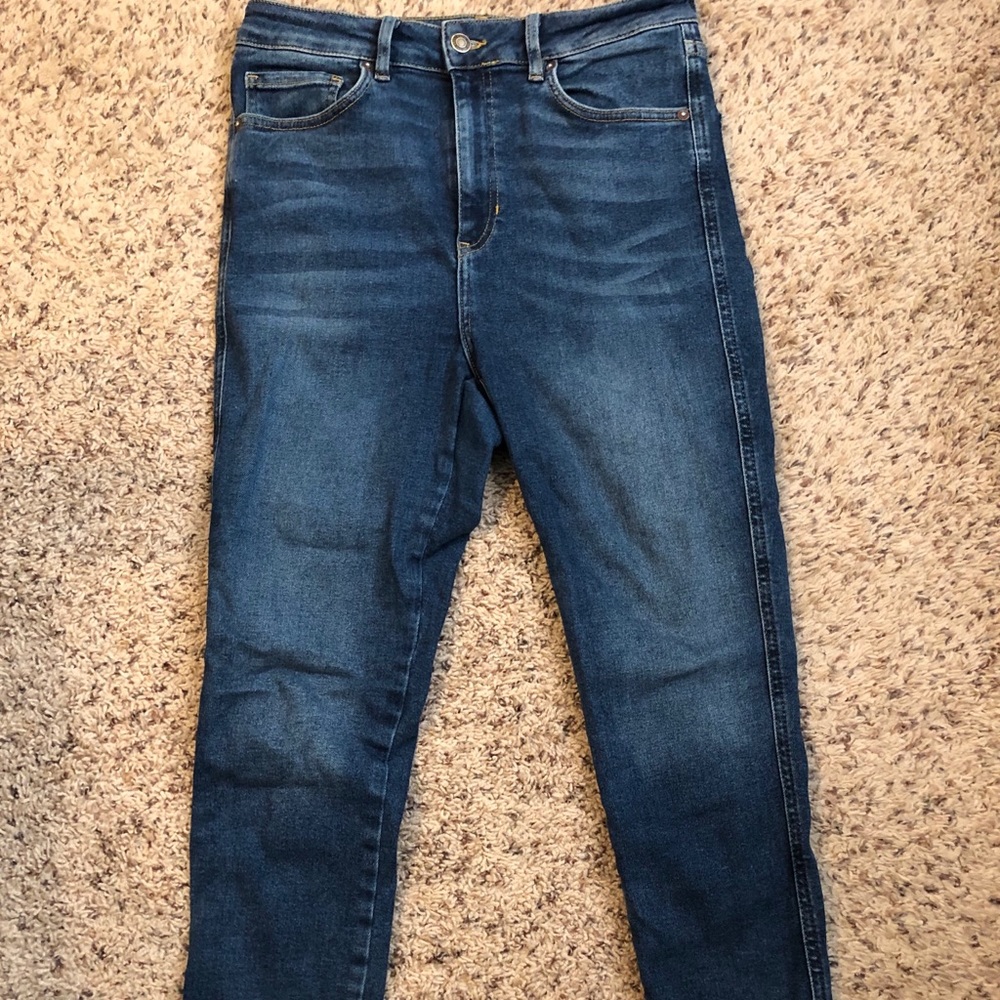 Free People Dark Wash Jeans
